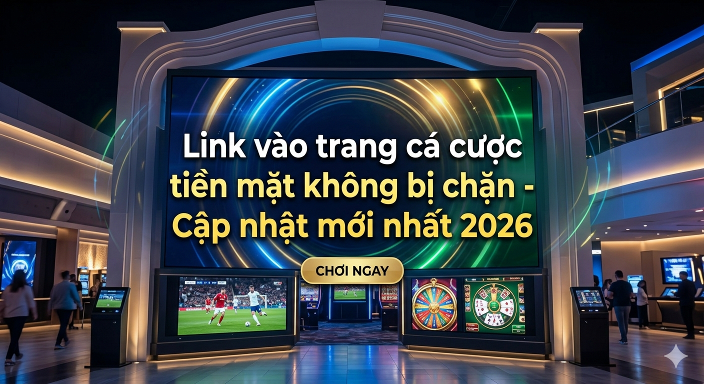 Link vào trang cá cược tiền mặt không bị chặn